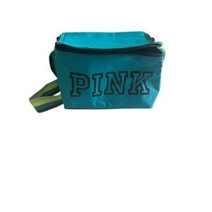 PINK Victoria's Secret Teal Cooler Bag